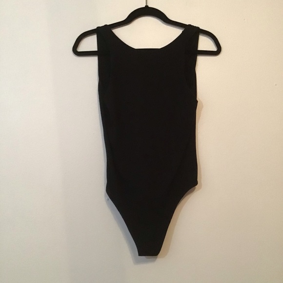 Aritzia Community Bodysuit Black - Picture 2 of 4